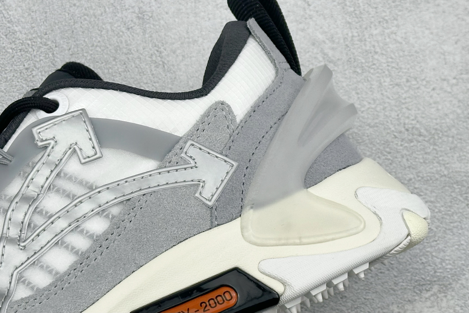 380 S版OFF-WHITE-ODSY 圆头系带 耐磨 低帮生活休闲鞋 OWIA190F23FAB