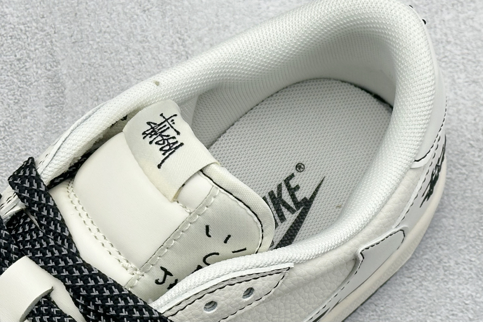 Air Jordan 1 Low AJ1 乔1 斯图西联名 高端定制 低帮倒钩复古篮球鞋 HH7518-092 Air Jordan 1 Low AJ1 乔1 斯图西联名 高端定制 低帮倒钩复古篮球鞋 HH7518-092