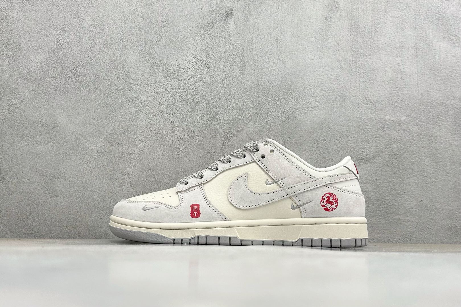 福利特价 Nike Dunk Low Retro 马年限定 周年高端定制 低帮休闲板鞋#定制鞋盒 大厂纯