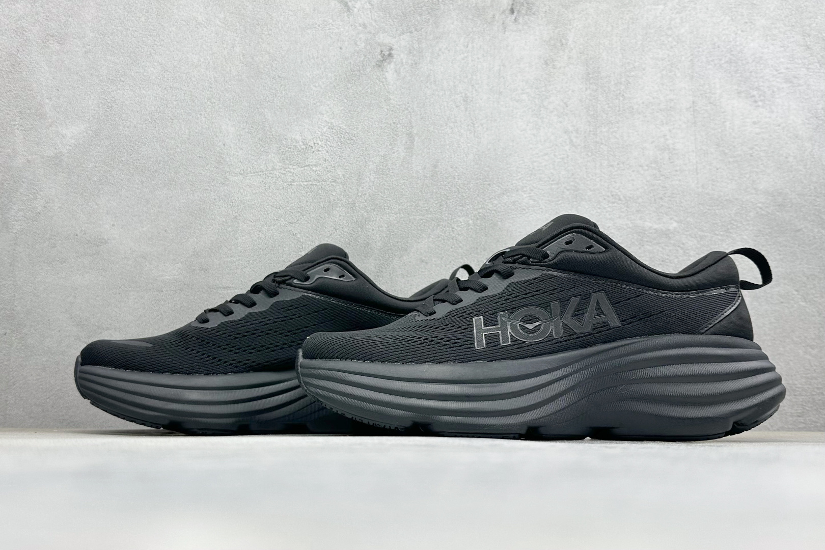 150 ST版HOKA ONE ONE Bondi8轻盈缓震长距离公路织物 低帮休闲城市通勤跑步鞋 1127952/BBLC