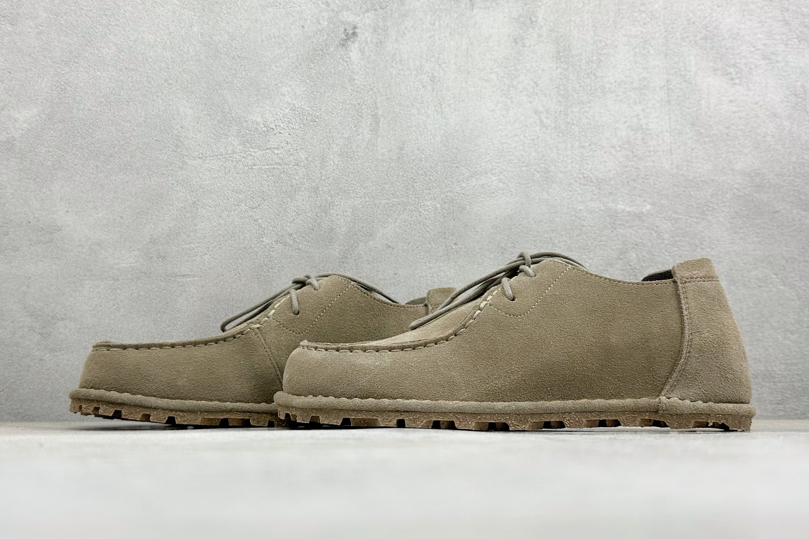 250 博肯-Birkenstock Utti Lace 绒面革 时尚复古 低帮 生活休闲鞋 1027321