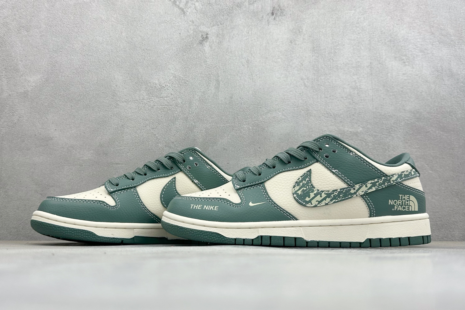 280 绿野迷彩 机能风潮 SB DUNK LOW 白绿撞色拼接 SL8888-003