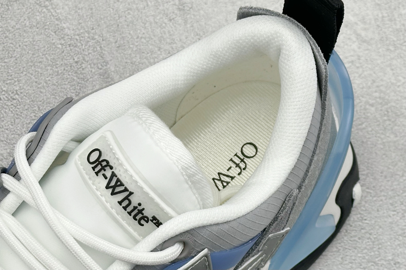 380 S版OFF-WHITE-ODSY 圆头系带 耐磨 低帮生活休闲鞋 OMIA190C99FAB001