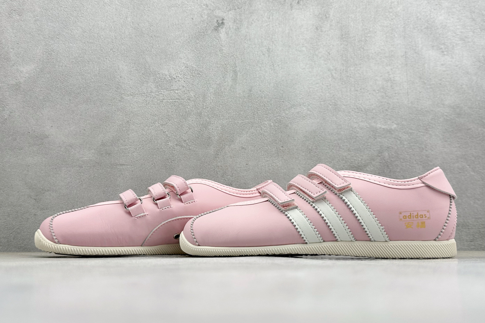 FX版Adidas Originals Anfu Trainers 阿迪达斯 休闲复古 百搭舒适 玛丽珍鞋 KH6223