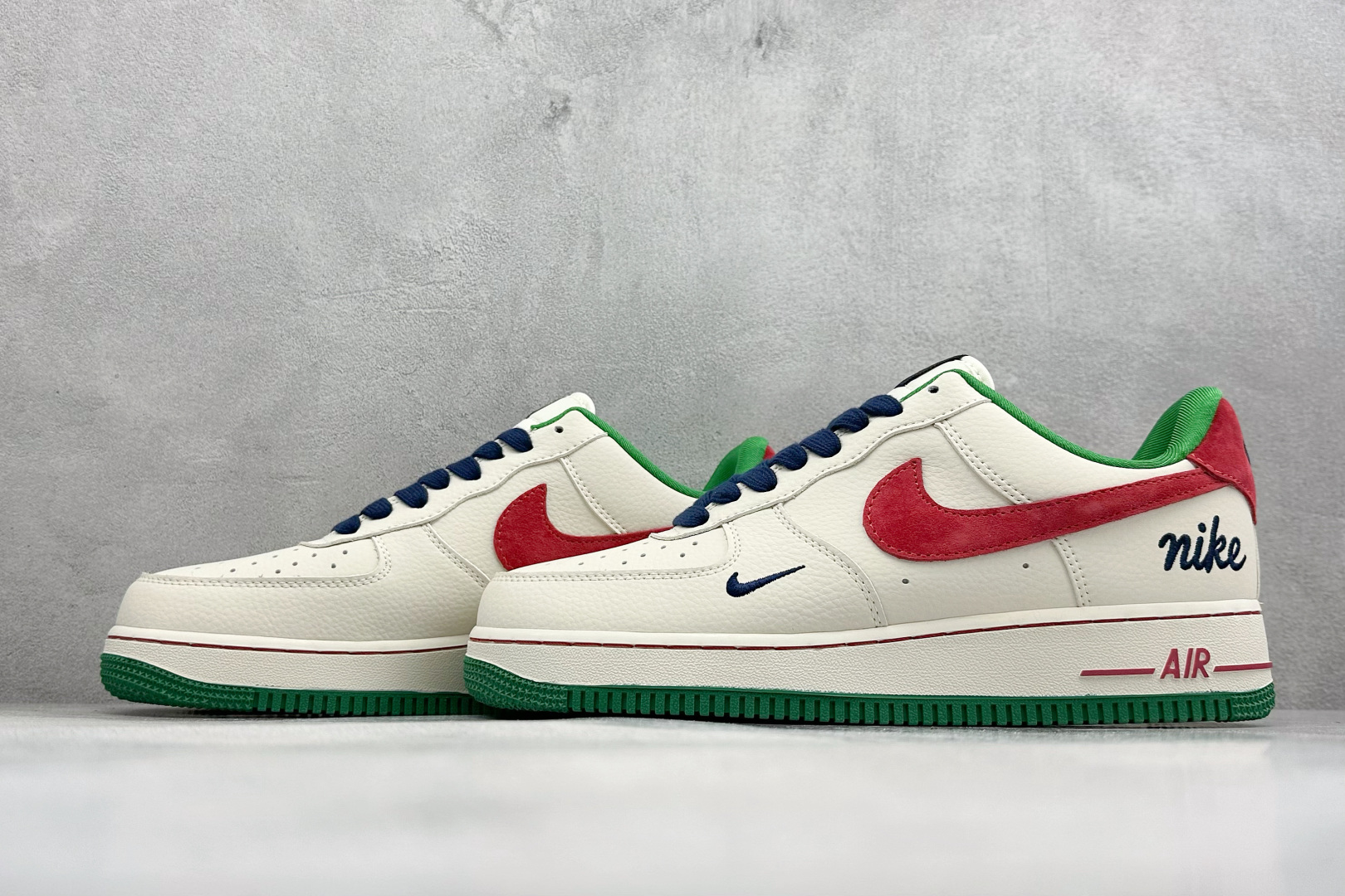SC版Nike Air Force 1'07 Low 米红绿意 空军一号低帮休闲板鞋 FV3694-108 SC版Nike Air Force 1'07 Low 米红绿意 空军一号低帮休闲板鞋 FV3694-108