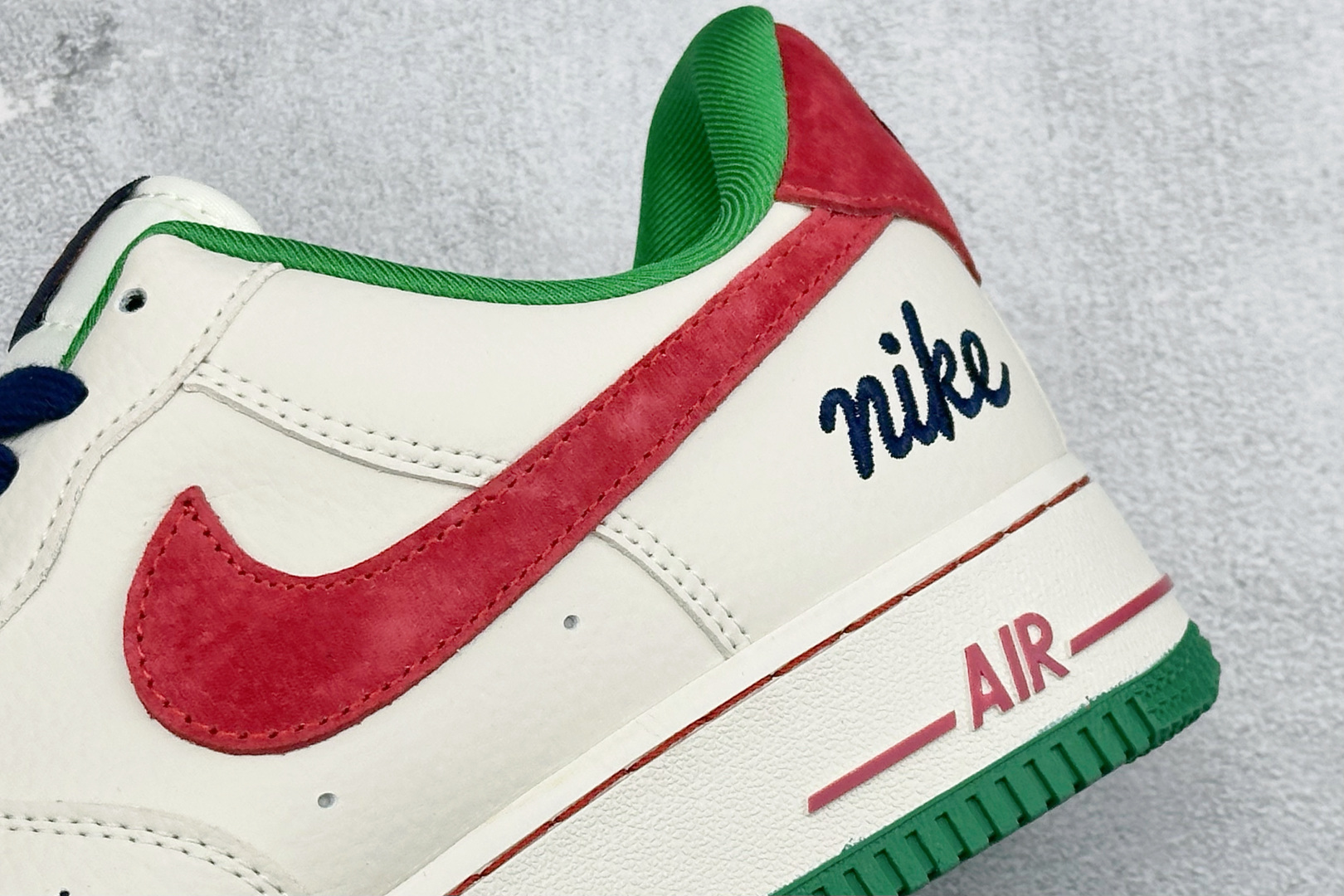 SC版Nike Air Force 1'07 Low 米红绿意 空军一号低帮休闲板鞋 FV3694-108 SC版Nike Air Force 1'07 Low 米红绿意 空军一号低帮休闲板鞋 FV3694-108