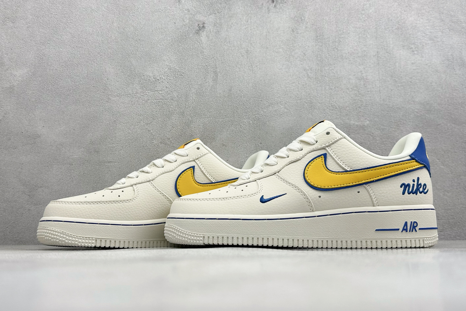 SC版Nike Air Force 1'07 Low 黄蓝撞色 空军一号低帮休闲板鞋 FV3694-112-Top High Quatity Cheap Sneakers Fashion Clothing Clothes Bags handbags Shoes of all Brand wholesale With The best Quality And Beautiful Price from China Factory Chinese suppliers wholesaler seller SC版Nike Air Force 1'07 Low 黄蓝撞色 空军一号低帮休闲板鞋 FV3694-112
