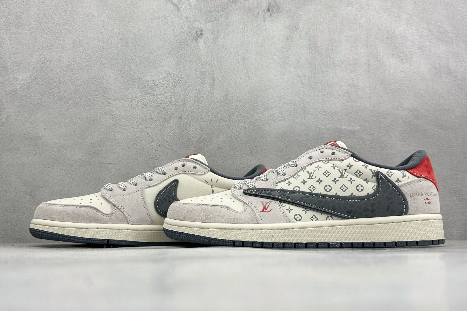Travis Scott x LV x Air Jordan 1 Low SP AJ1 乔1 低帮文化休闲板鞋 XS2025-DF25-Top High Quatity Cheap Sneakers Fashion Clothing Clothes Bags handbags Shoes of all Brand wholesale With The best Quality And Beautiful Price from China Factory Chinese suppliers wholesaler seller Travis Scott x LV x Air Jordan 1 Low SP AJ1 乔1 低帮文化休闲板鞋 XS2025-DF25