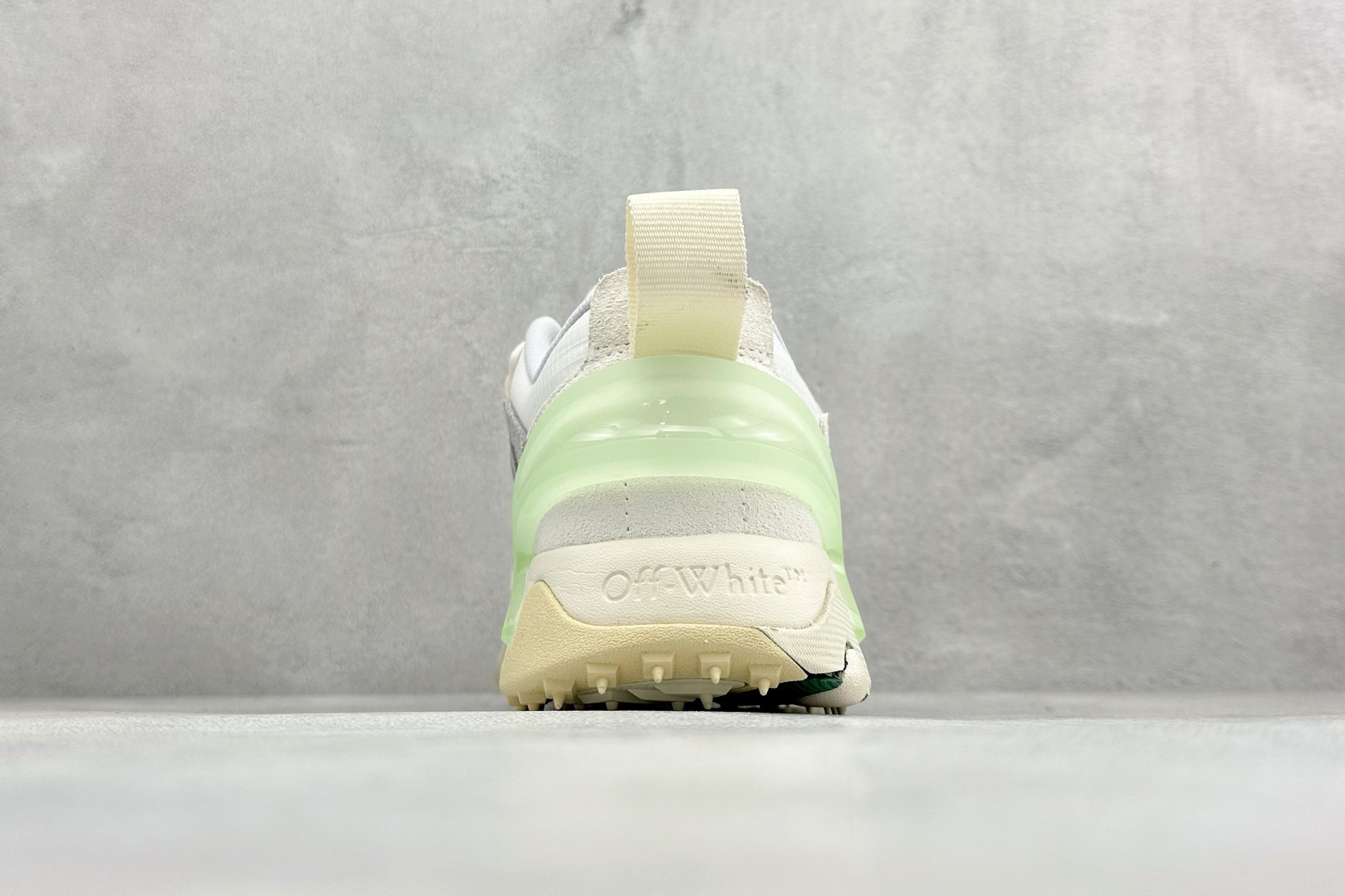 380 S版OFF-WHITE-ODSY 圆头系带 耐磨 低帮生活休闲鞋 OMIA190F21FAB00