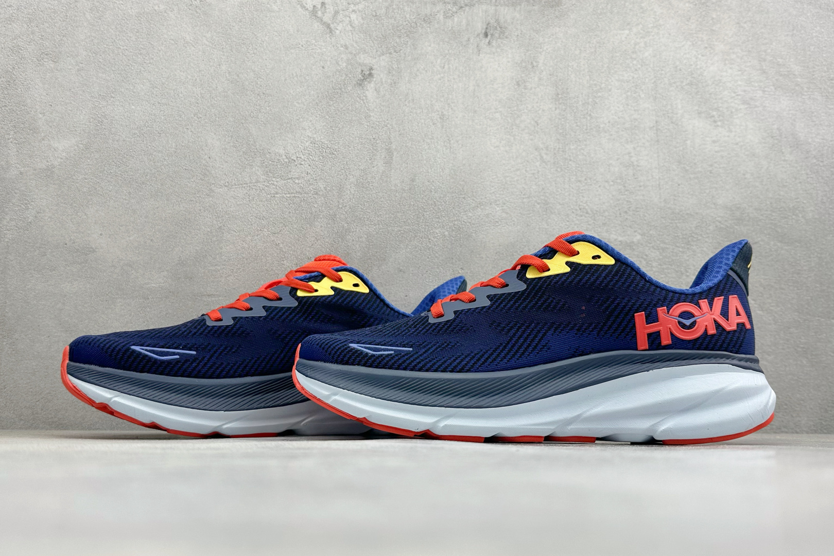 150 ST版HOKA M CLIFTON 9 WIDE 轻量低帮户外越野跑鞋 1127895/BBDGB