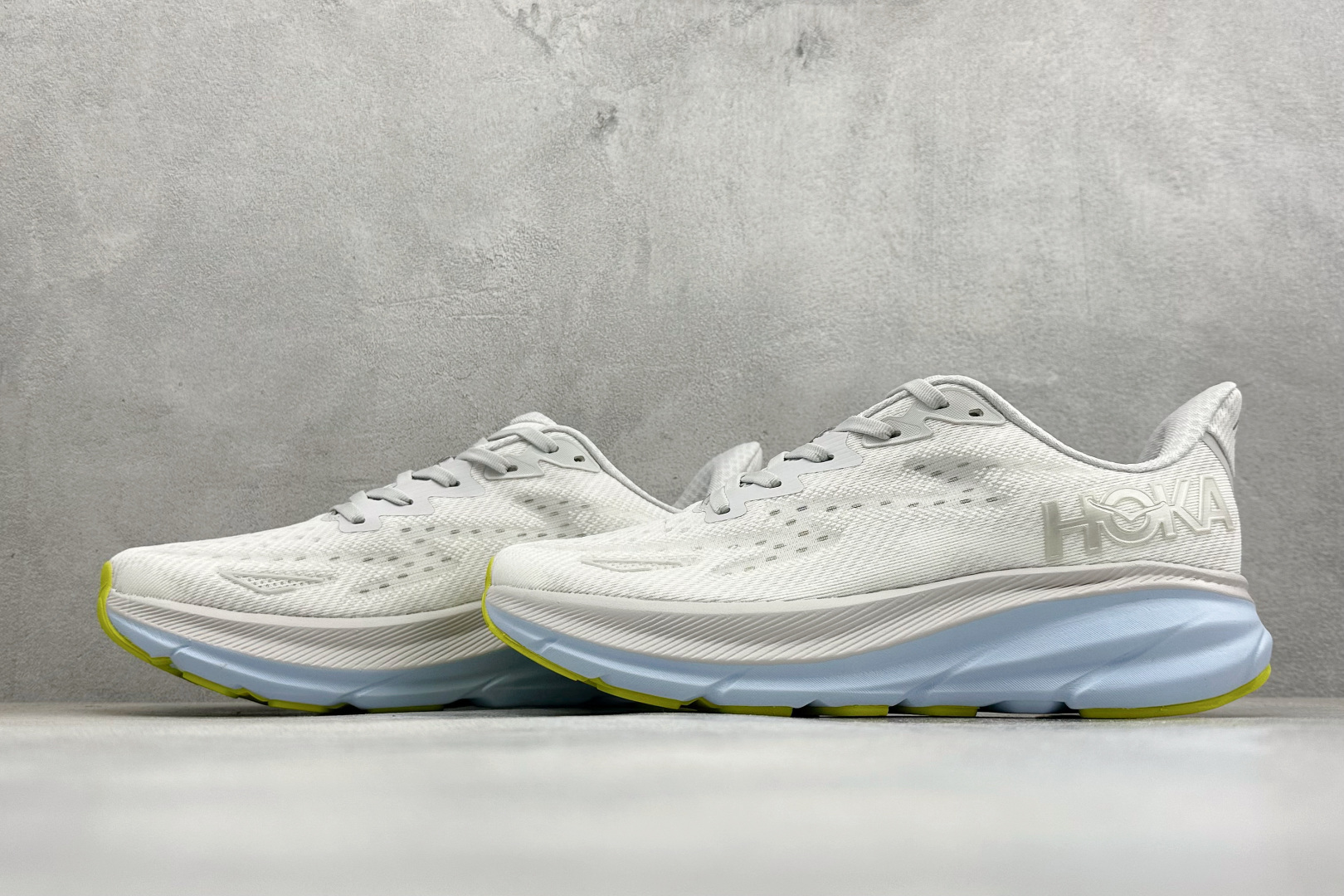 150 ST版HOKA M CLIFTON 9 WIDE 轻量低帮户外越野跑鞋 1127896/NCIW