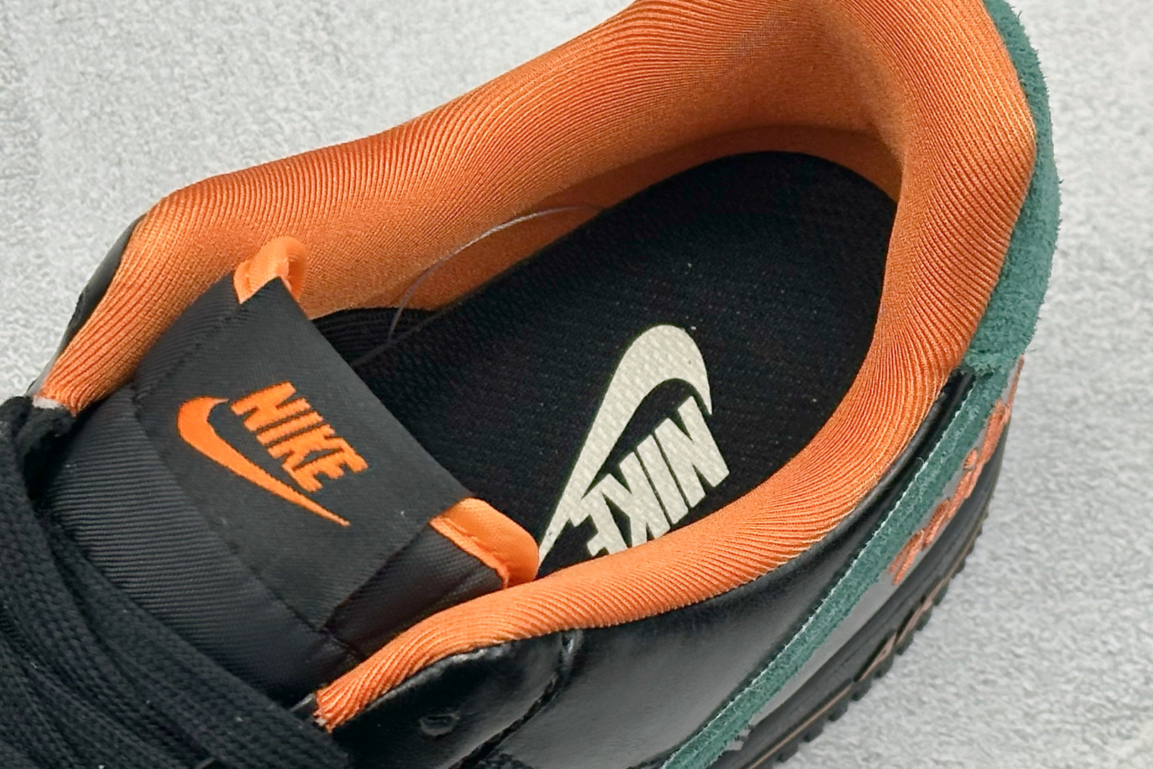 SC版Nike Air Force 1'07 Low 黑绿橙影 空军一号低帮休闲板鞋 FV3694-106