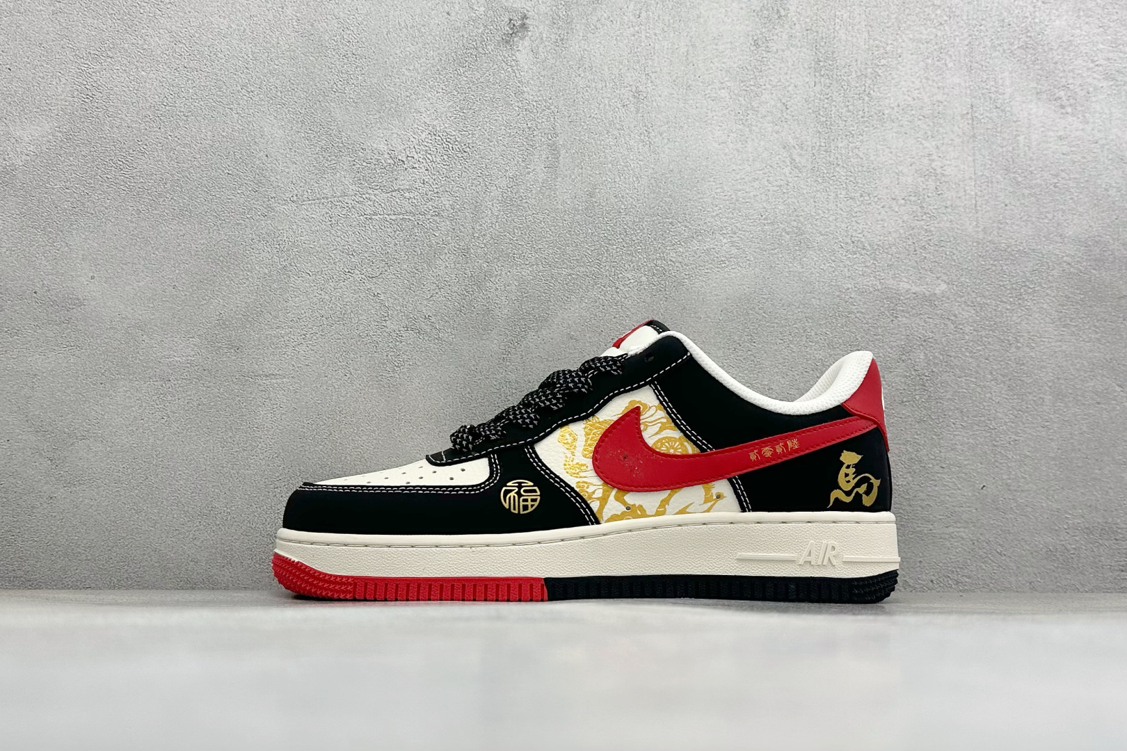 Nike Air Force 1'07 Low 联名 空军一号低帮休闲板鞋#原楦头原纸板 原厂鞋底 超高