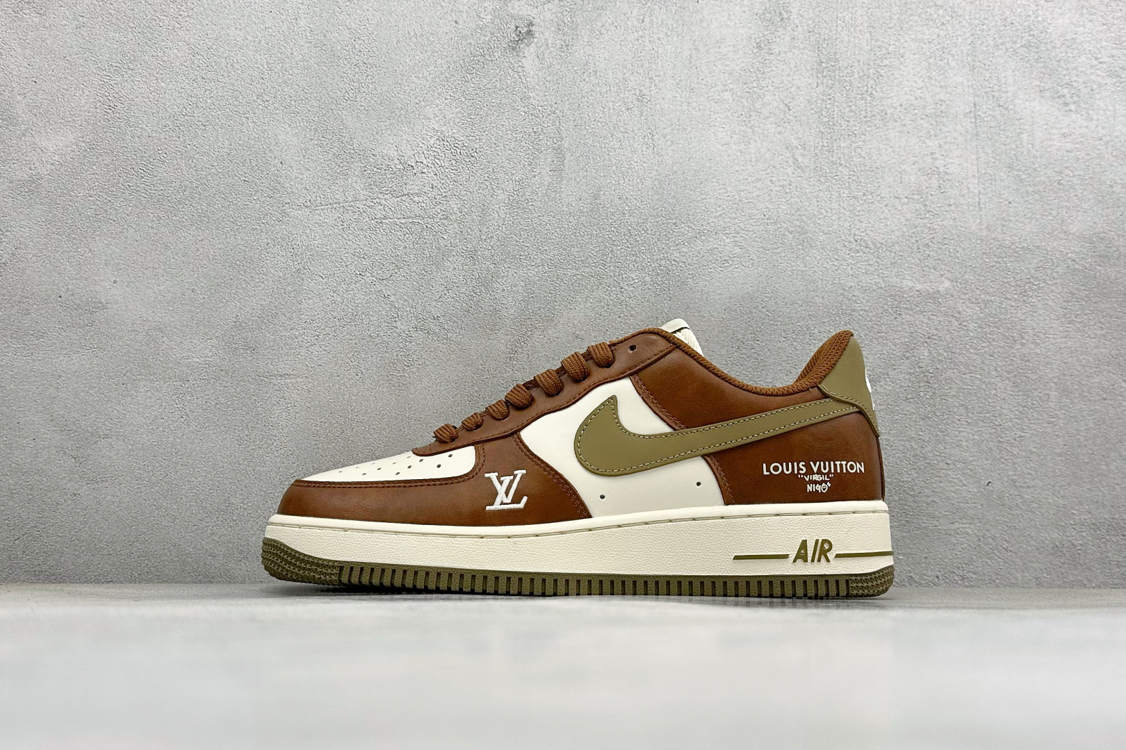 Nike Air Force 1'07 Low 联名 空军一号低帮休闲板鞋#原楦头原纸板 原厂鞋底 超高