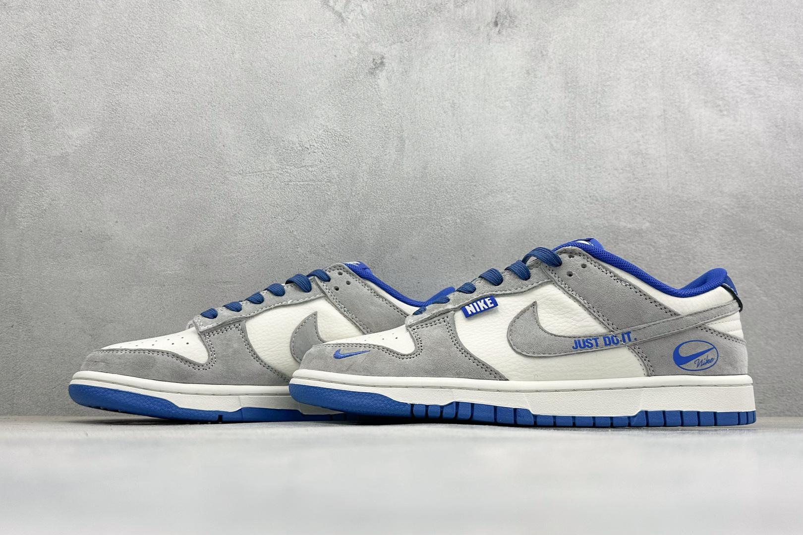 Nike Dunk Low 灰白蓝「JUST DO IT」限定款 潮人鞋柜必入神鞋 XZ5899-105-Top High Quatity Cheap Sneakers Fashion Clothing Clothes Bags handbags Shoes of all Brand wholesale With The best Quality And Beautiful Price from China Factory Chinese suppliers wholesaler seller Nike Dunk Low 灰白蓝「JUST DO IT」限定款 潮人鞋柜必入神鞋 XZ5899-105