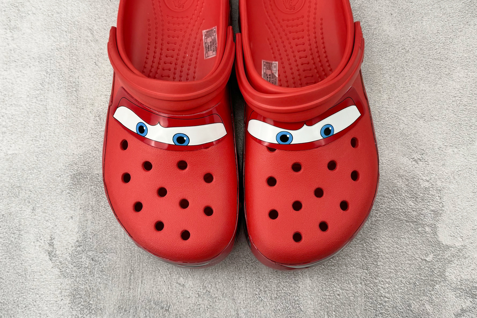 170 平台专供 Crocs卡骆驰 × Cars Classic cl”Lightning McQueen”红色 205759-610