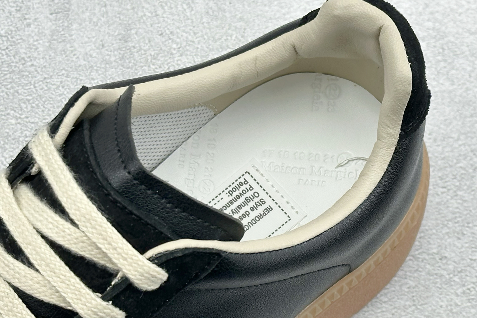 春夏新品 MaisonMargiela风拼接厚底德训鞋 S58WS0180-Top High Quatity Cheap Sneakers Fashion Clothing Clothes Bags handbags Shoes of all Brand wholesale With The best Quality And Beautiful Price from China Factory Chinese suppliers wholesaler seller 春夏新品 MaisonMargiela风拼接厚底德训鞋 S58WS0180