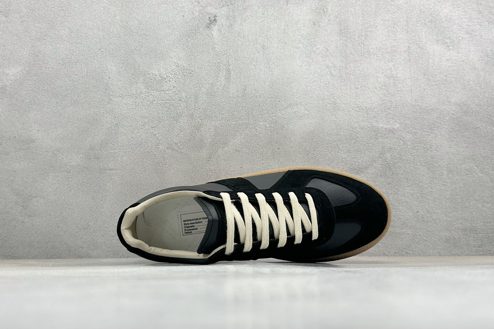 春夏新品 MaisonMargiela风拼接厚底德训鞋 S58WS0180-Top High Quatity Cheap Sneakers Fashion Clothing Clothes Bags handbags Shoes of all Brand wholesale With The best Quality And Beautiful Price from China Factory Chinese suppliers wholesaler seller 春夏新品 MaisonMargiela风拼接厚底德训鞋 S58WS0180