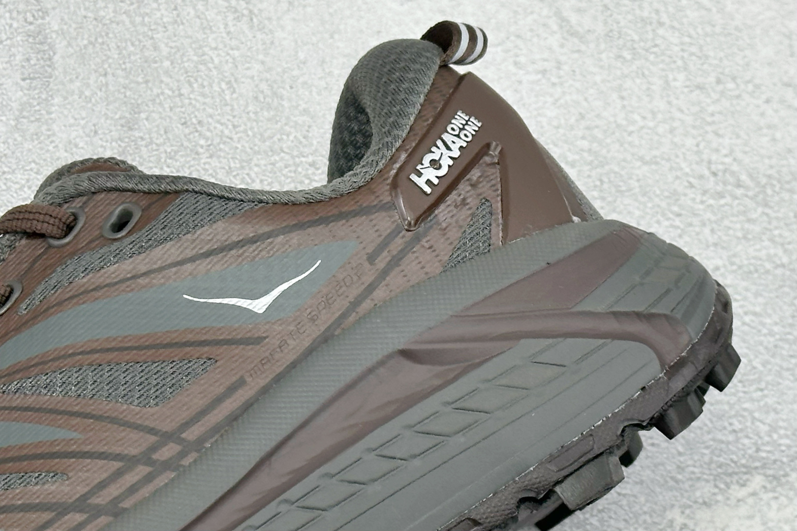 H版Hoka One One Mafate Speed 2 玛法特低帮厚底轻量户外运动鞋 1126851-AYW