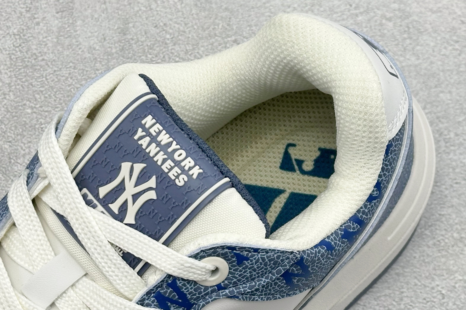 DF版 MLB Chunky Liner 学长鞋系列低帮 老爹风轻量增高厚底百搭休闲运动慢跑鞋 3ASXP025N