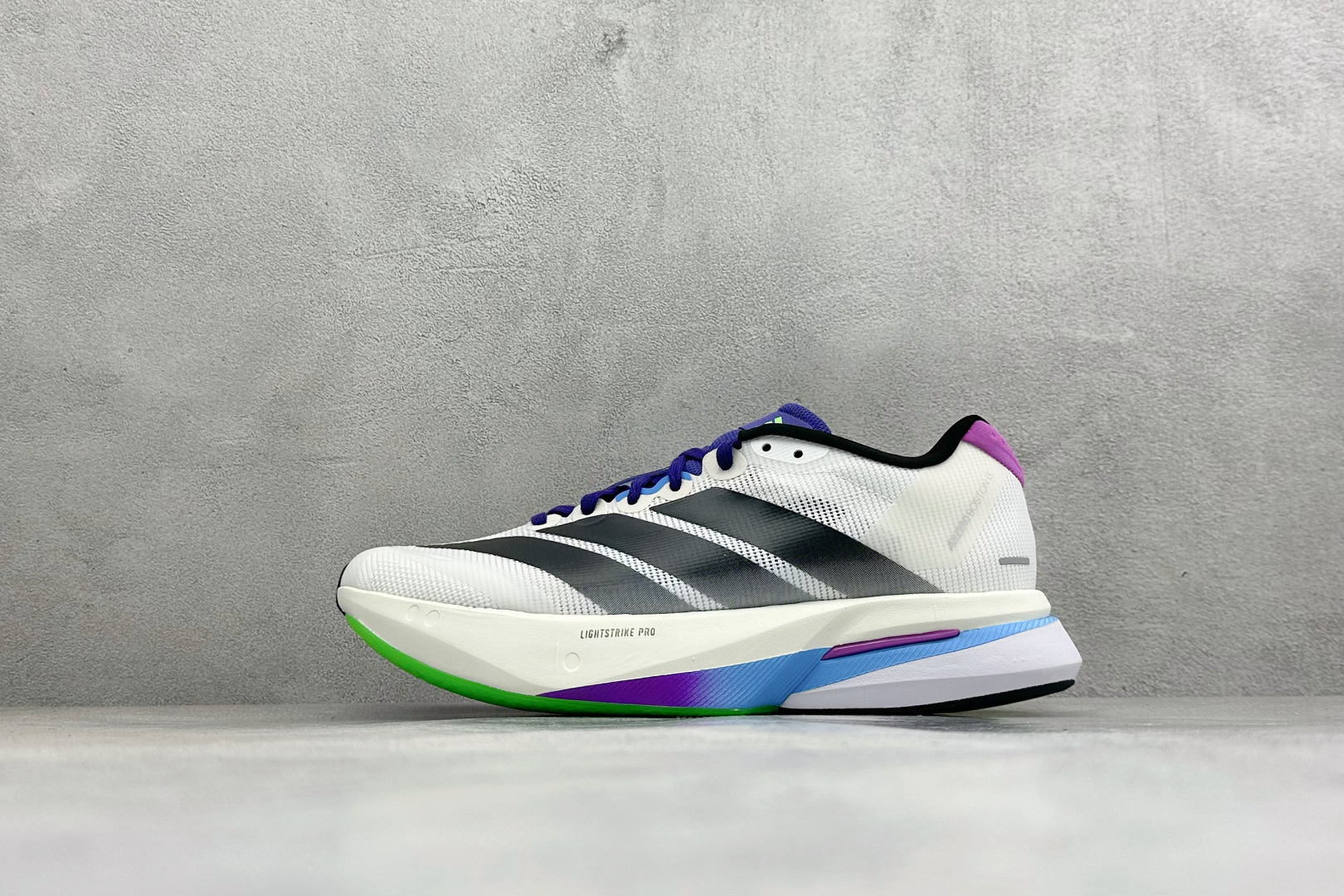 🌾 RS版Adidas ADIZERO BOSTON 13 泡棉搭配碳纤维板 缓震透气跑步鞋 专为中长跑