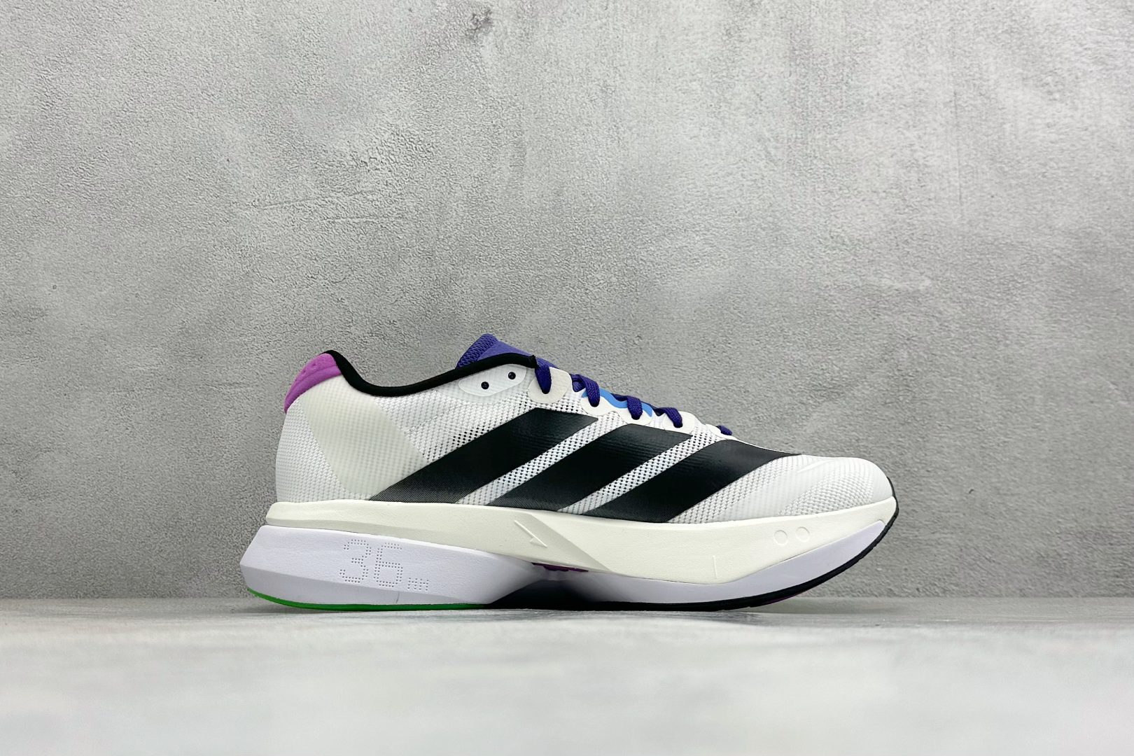 🌾 RS版Adidas ADIZERO BOSTON 13 泡棉搭配碳纤维板 缓震透气跑步鞋 专为中长跑