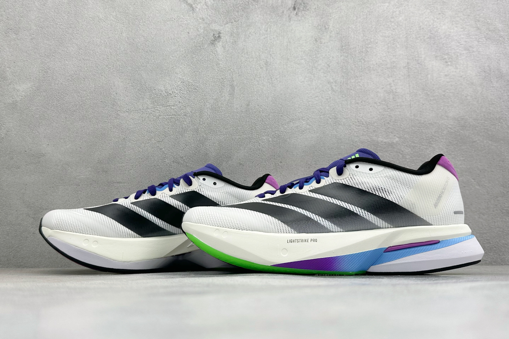 🌾 RS版Adidas ADIZERO BOSTON 13 泡棉搭配碳纤维板 缓震透气跑步鞋 专为中长跑