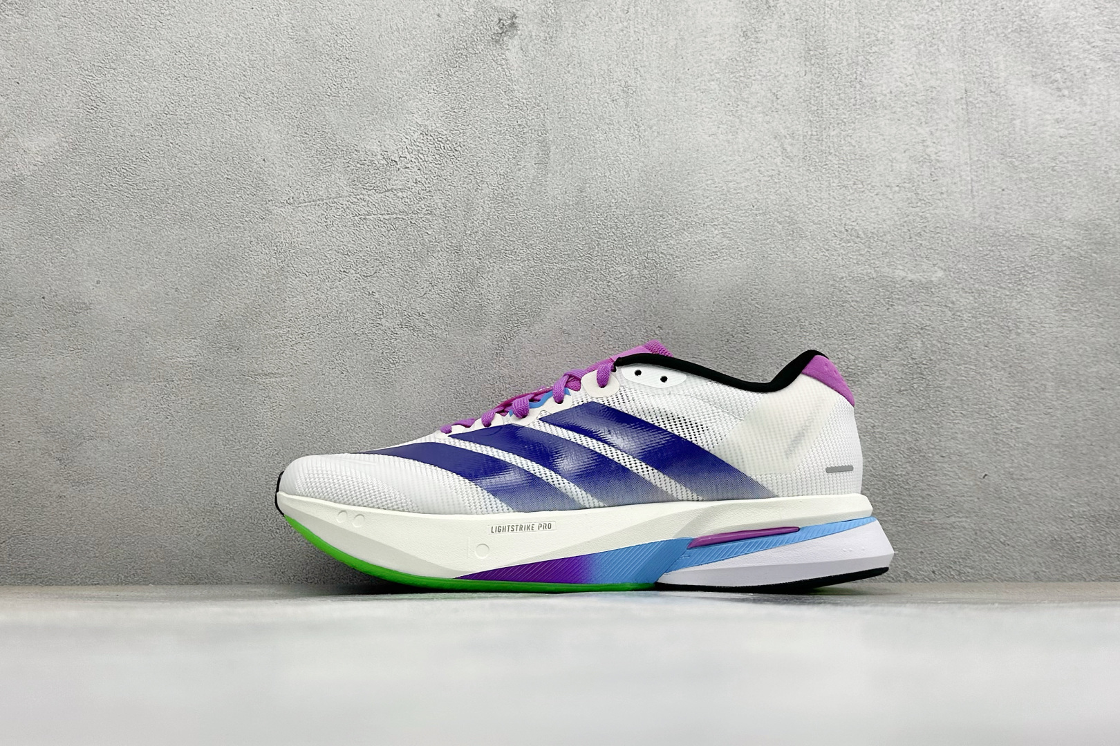 🌾 RS版Adidas ADIZERO BOSTON 13 泡棉搭配碳纤维板 缓震透气跑步鞋 专为中长跑