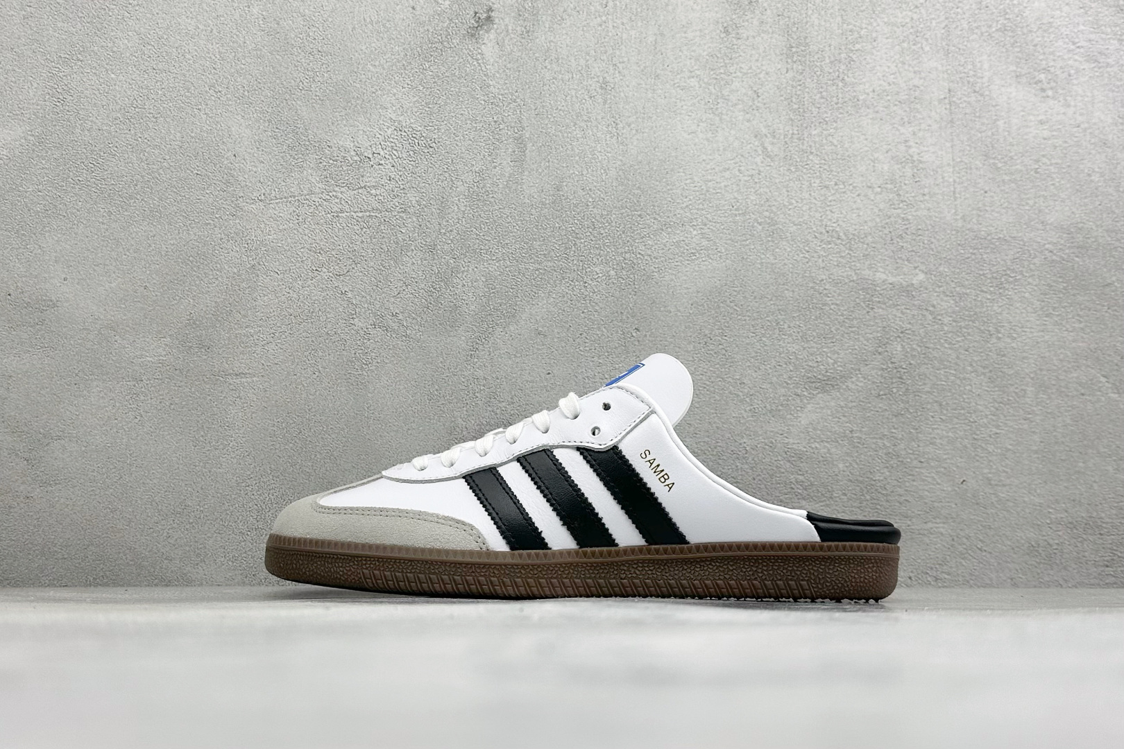 🌾 RS版Adidas Samba OG 阿迪三叶草休闲半拖#原厂原数据版型 头层皮料 切割干净无任何毛