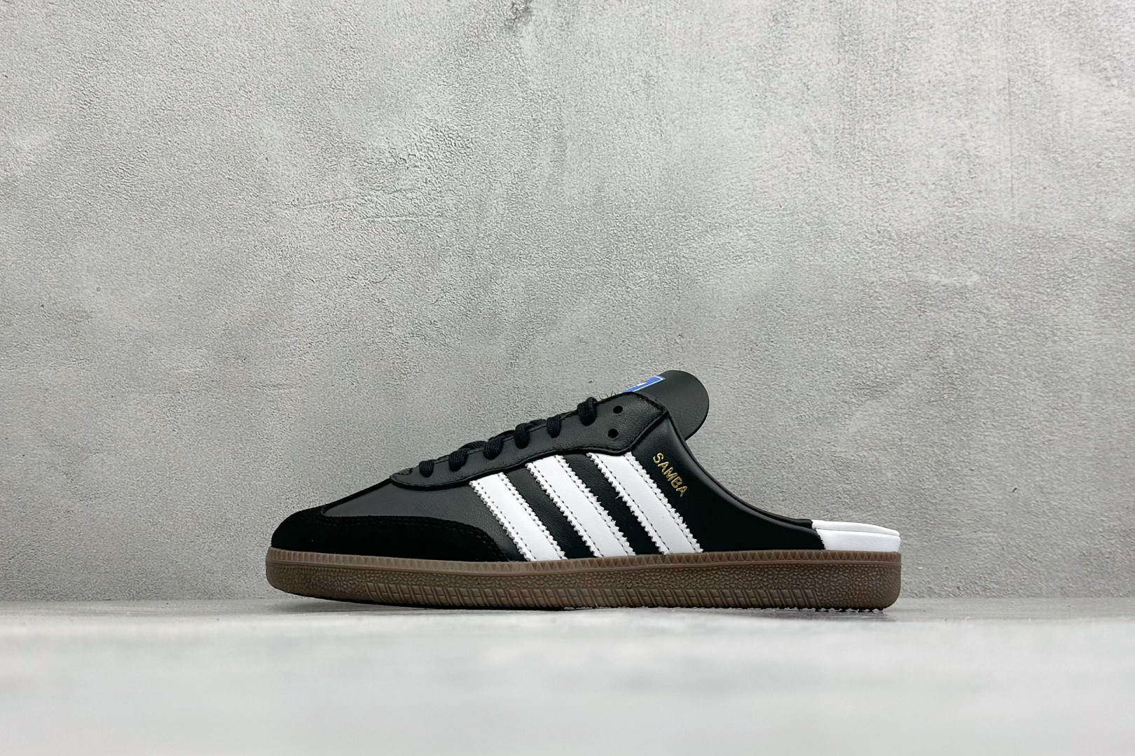 🌾 RS版Adidas Samba OG 阿迪三叶草休闲半拖#原厂原数据版型 头层皮料 切割干净无任何毛