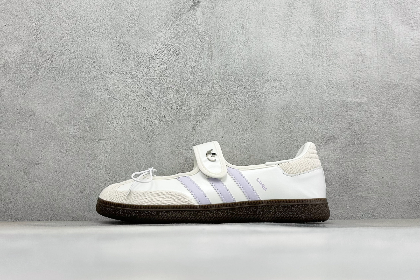 ZC版Adidas Samba Jane 阿迪达斯 玛丽珍懒人休闲鞋#原档案开发出品 头层皮料切割干净无