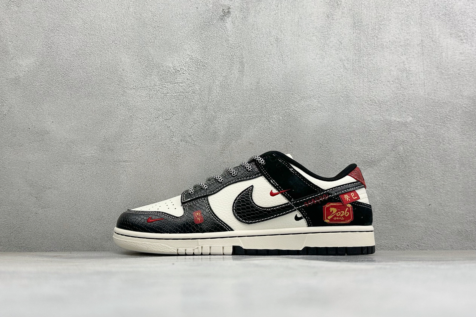 福利特价250PNike Dunk Low Retro  联名 周年高端定制 低帮休闲板鞋#定制鞋盒 大