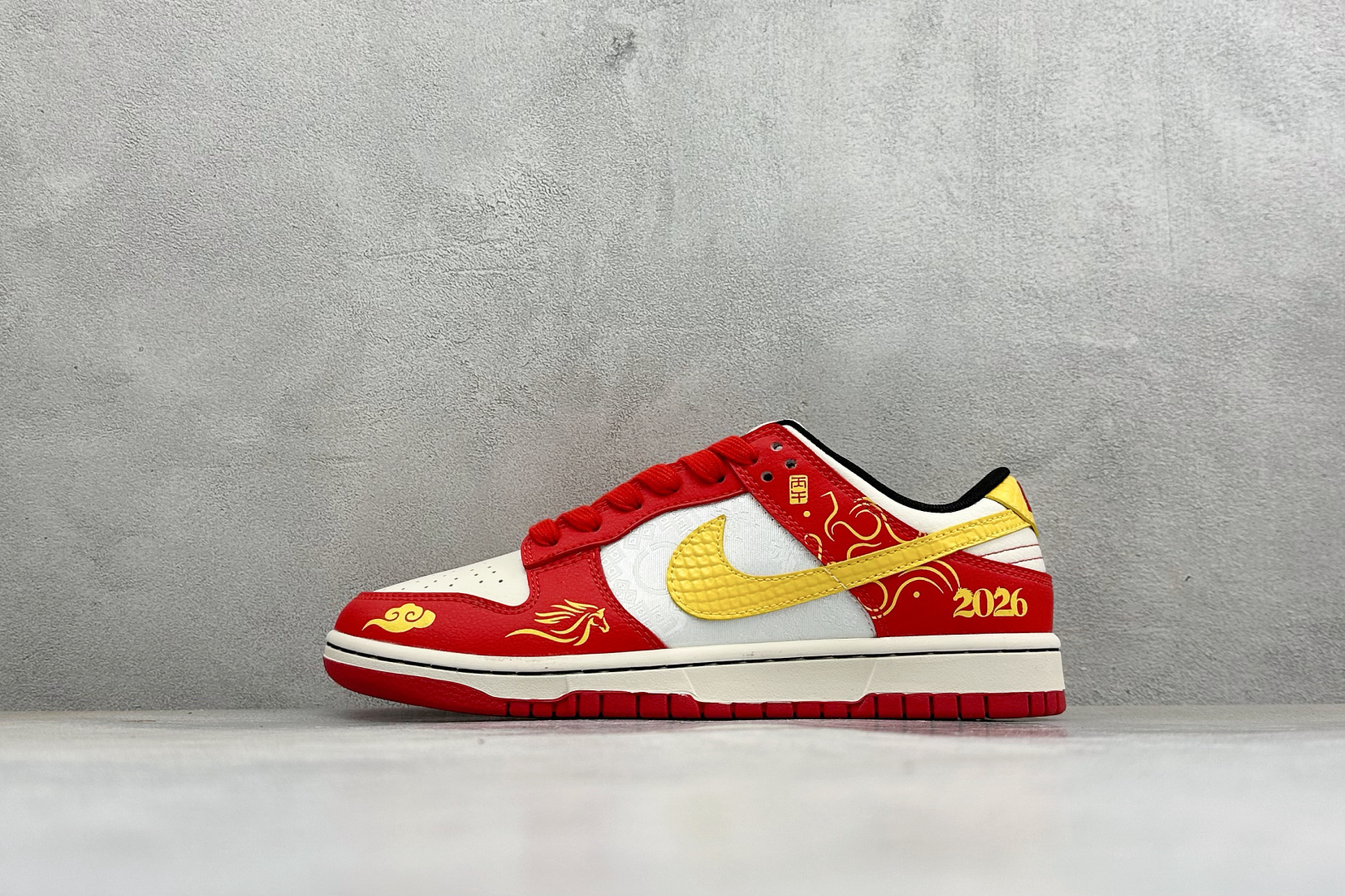 福利特价250PNike Dunk Low Retro  马年联名 周年高端定制 低帮休闲板鞋#定制鞋盒