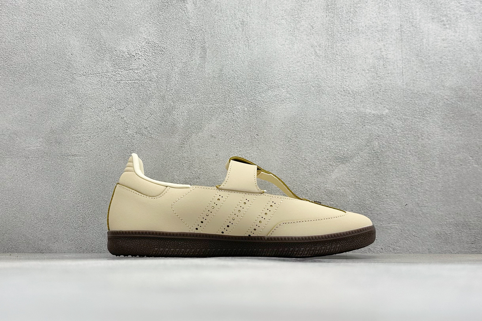 RS版Adidas Samba Jane 头层 阿迪达斯 玛丽珍懒人生活鞋#原档案开发出品 头层皮料切割