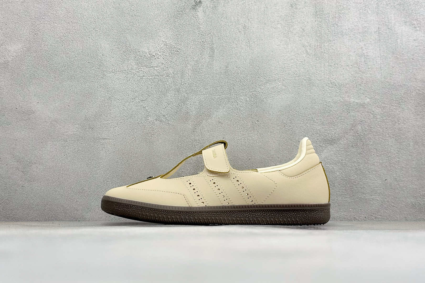 RS版Adidas Samba Jane 头层 阿迪达斯 玛丽珍懒人生活鞋#原档案开发出品 头层皮料切割