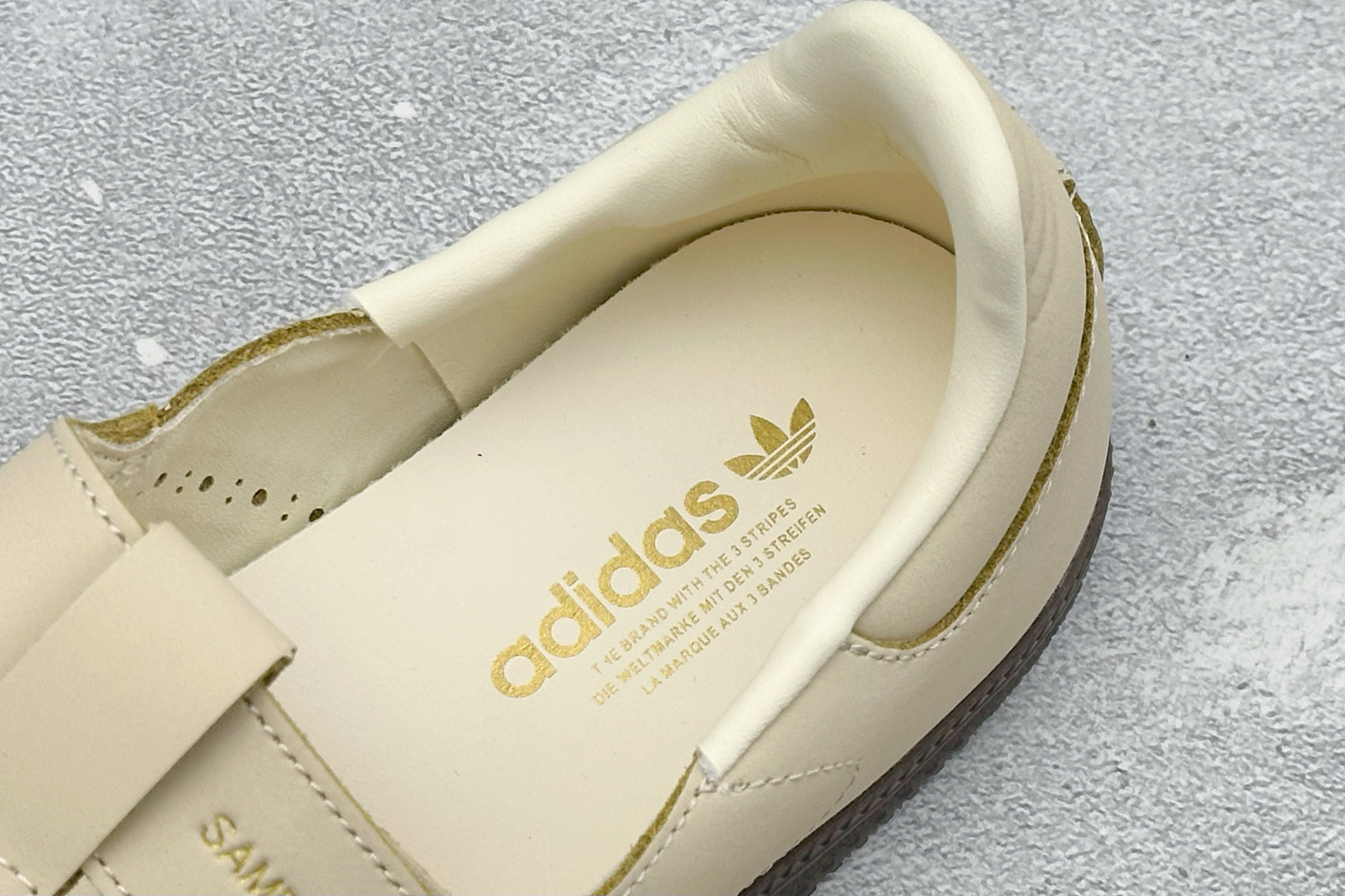 RS版Adidas Samba Jane 头层 阿迪达斯 玛丽珍懒人生活鞋#原档案开发出品 头层皮料切割