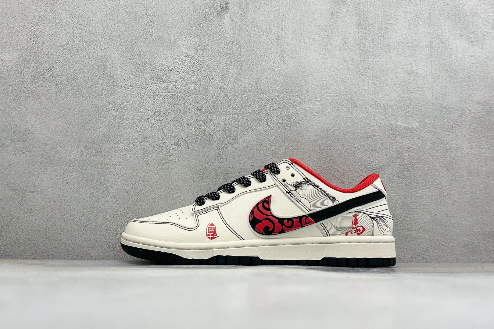 福利特价 Nike Dunk Low Retro 马年联名 周年高端定制 低帮休闲板鞋 #定制鞋盒 大厂纯原品质出货 超