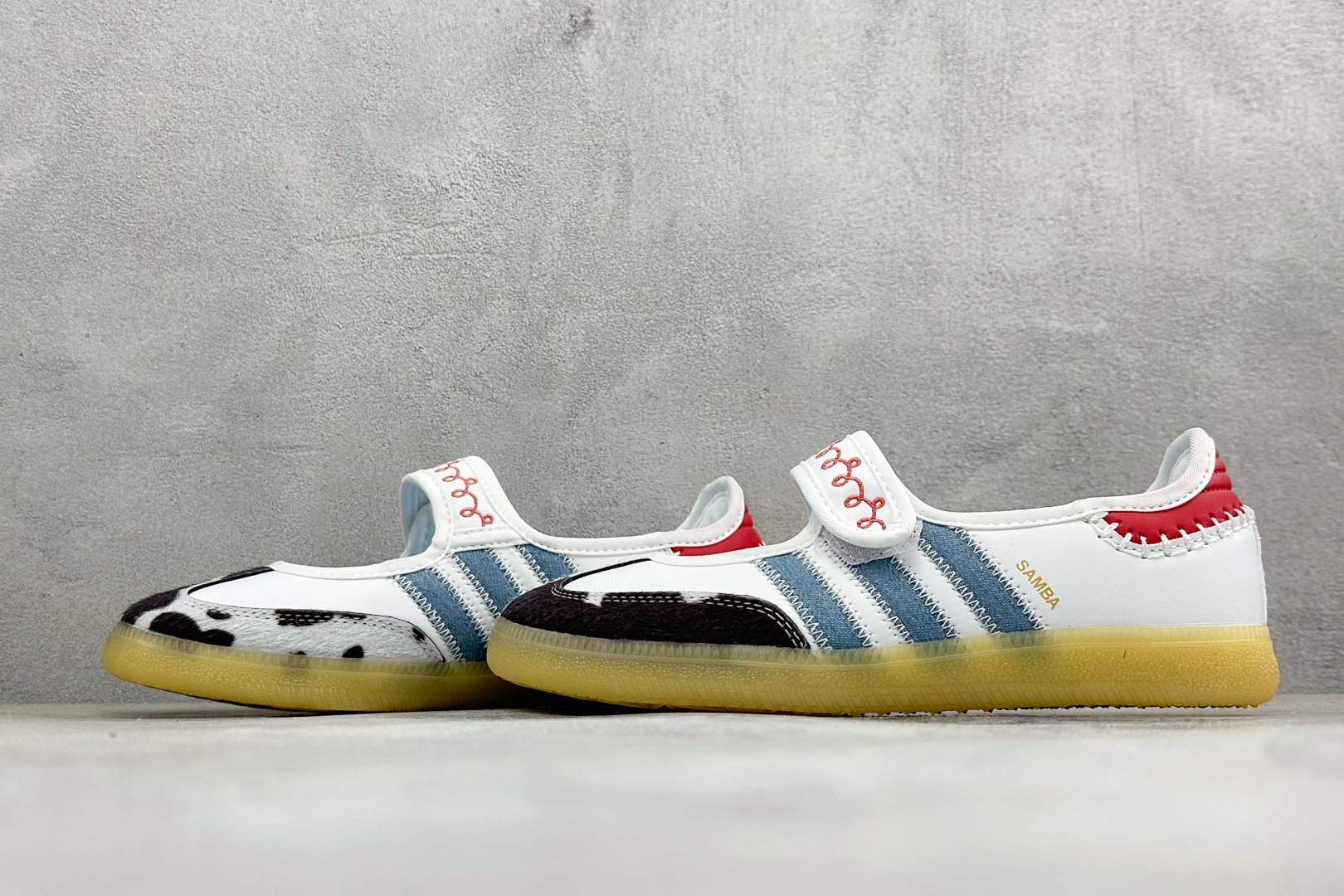 ZC版Adidas Samba Jane 阿迪达斯 玛丽珍懒人生活休闲鞋 货号：LA1428 尺码：36-45 