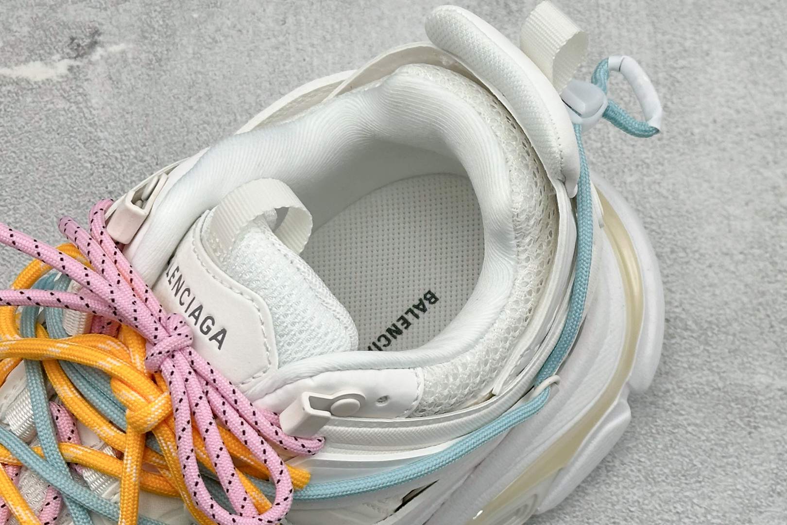 OK版 Balenciaga Sneaker Tess s.Gomma 巴黎3.0 三代户外网面概念鞋 #原装大盒 从里
