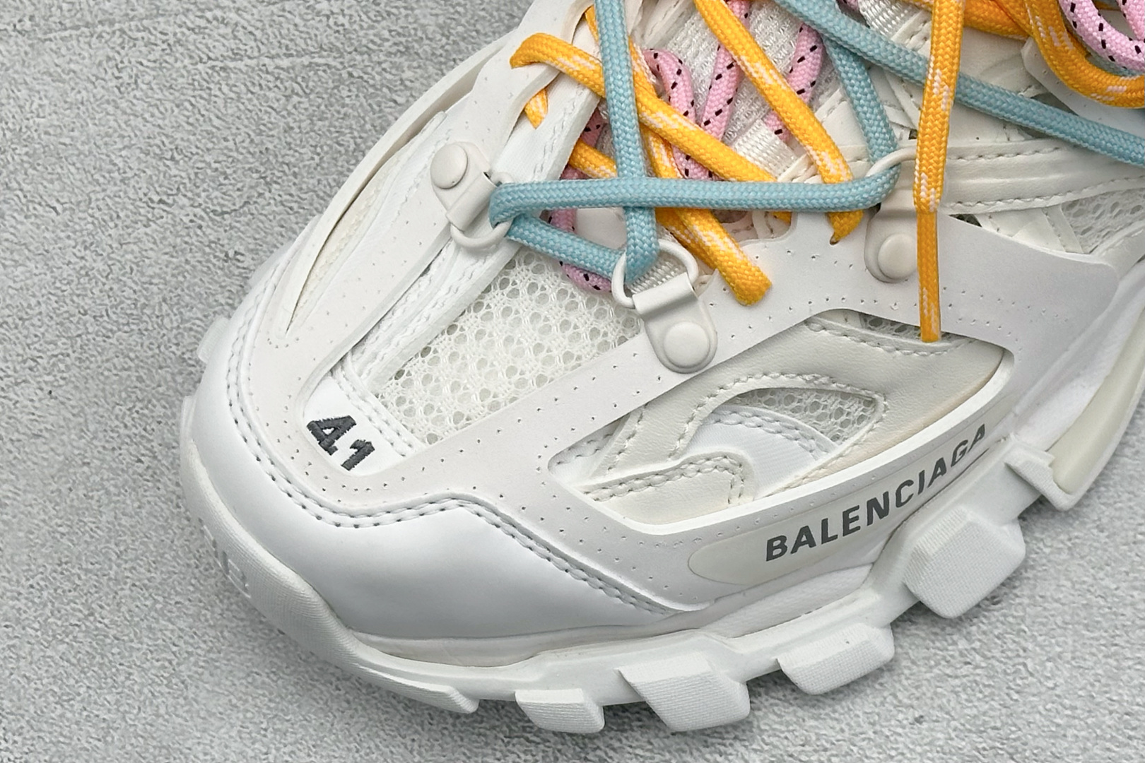 OK版 Balenciaga Sneaker Tess s.Gomma 巴黎3.0 三代户外网面概念鞋 #原装大盒 从里