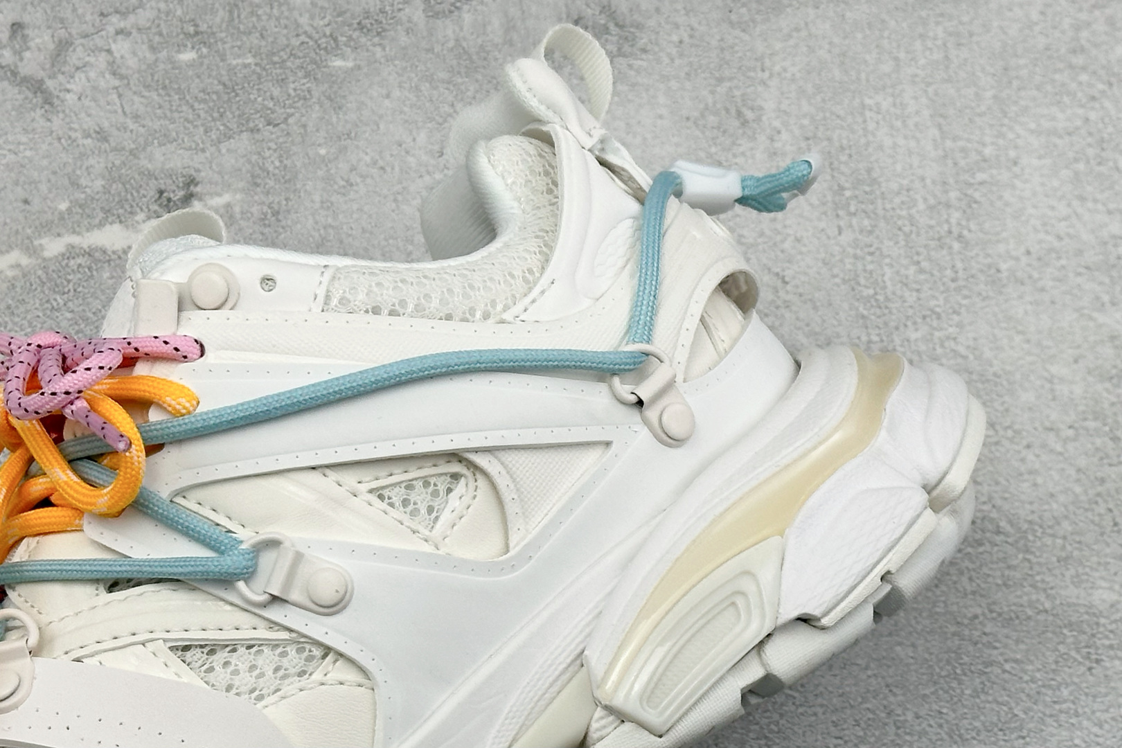 OK版 Balenciaga Sneaker Tess s.Gomma 巴黎3.0 三代户外网面概念鞋 #原装大盒 从里