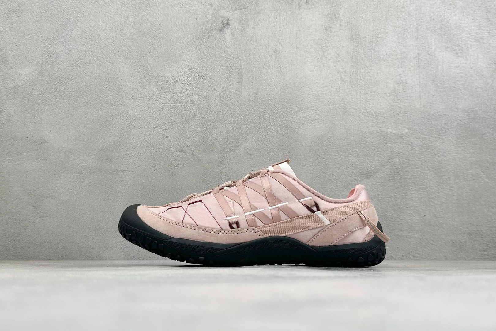 M版可隆KOLON SPORT ROAM VARY女款户外芭蕾风抓地透湿赤足休闲鞋 货号：LKFH6AT224-PK 尺