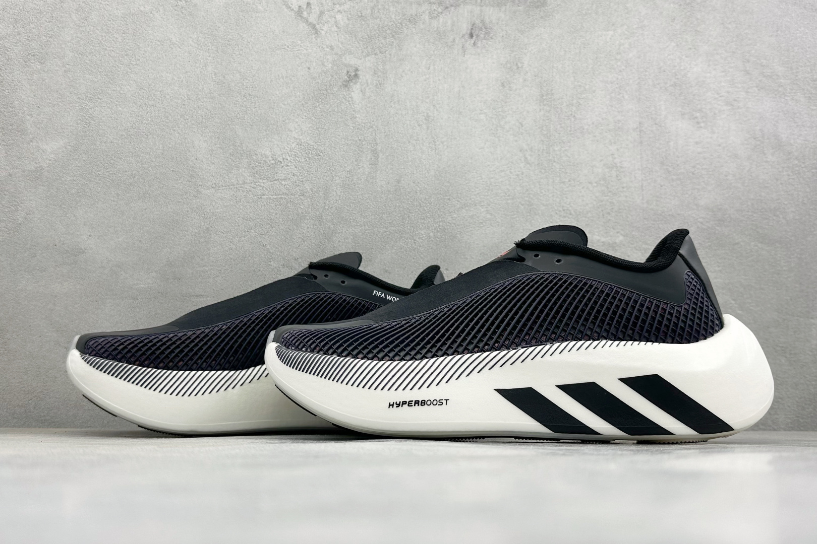 JF版Adidas HyperBoost Edge M 世界杯联名 阿迪爆米花透气缓震跑步鞋 货号：LC0505 尺码：