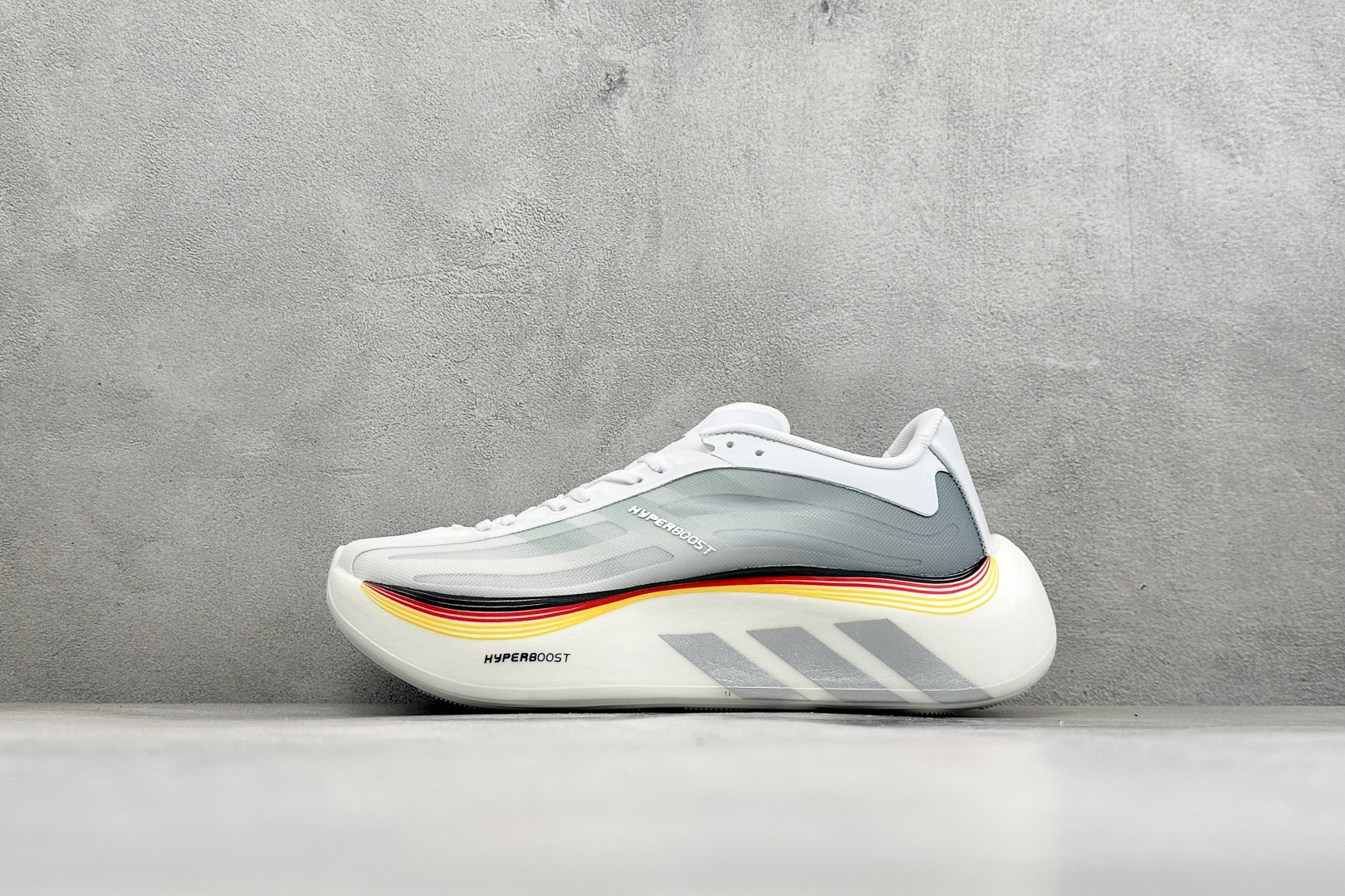 JF版Adidas HyperBoost Edge M 世界杯联名 阿迪爆米花透气缓震跑步鞋 货号：LC1124 尺码：