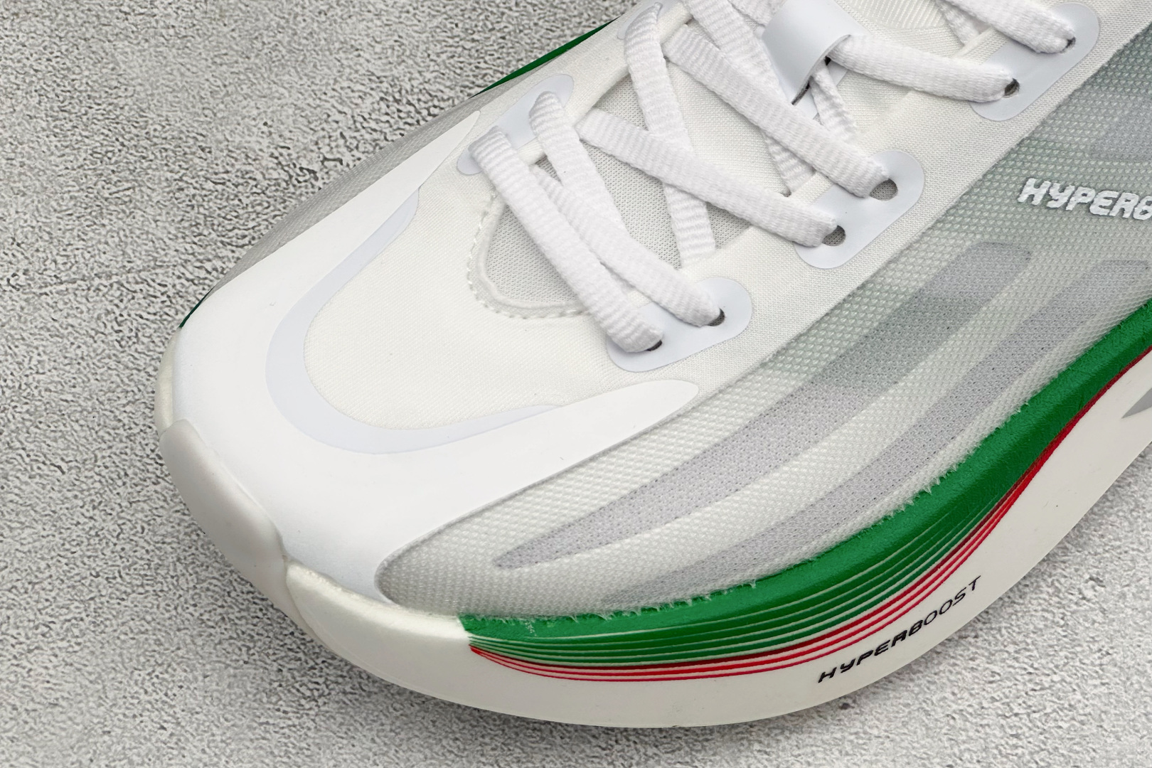 JF版Adidas HyperBoost Edge M 世界杯联名 阿迪爆米花透气缓震跑步鞋 货号：LC1126 尺码：