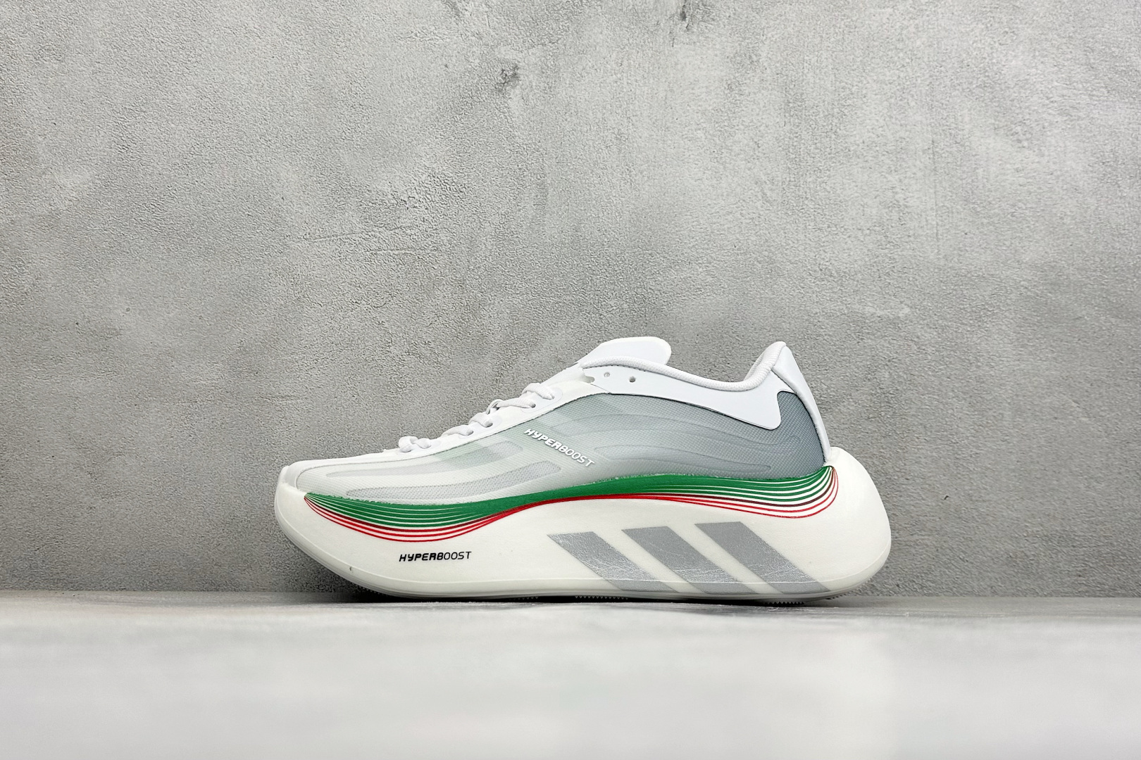 JF版Adidas HyperBoost Edge M 世界杯联名 阿迪爆米花透气缓震跑步鞋 货号：LC1126 尺码：