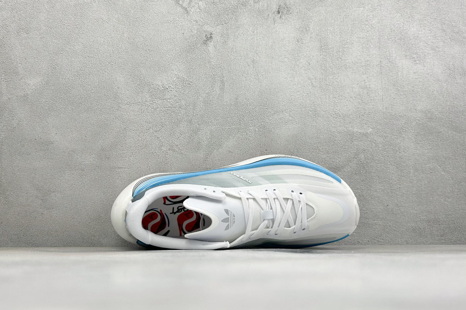 JF版Adidas HyperBoost Edge M 世界杯联名 阿迪爆米花透气缓震跑步鞋 货号：LC1128 尺码：
