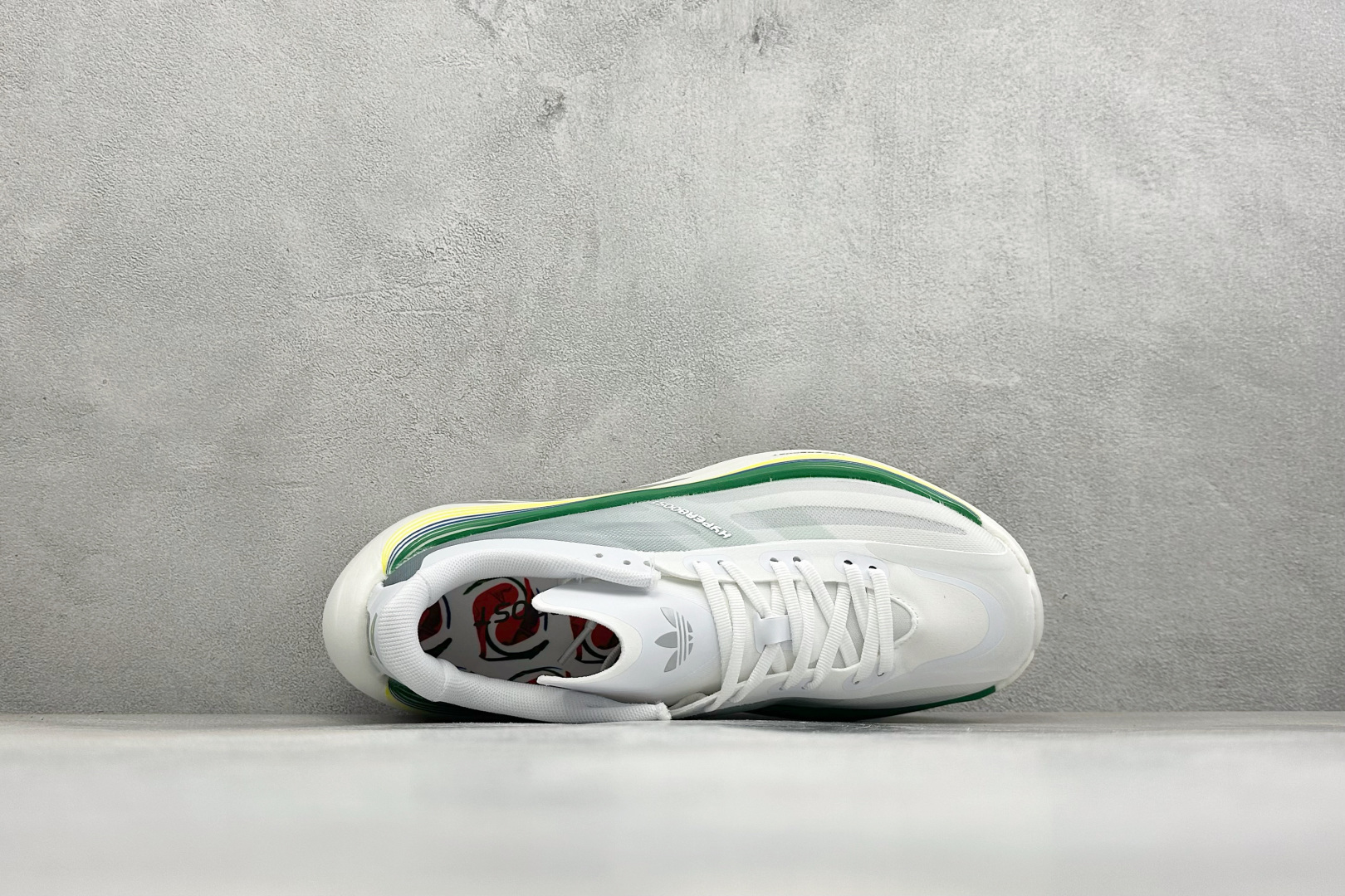JF版Adidas HyperBoost Edge M 世界杯联名 阿迪爆米花透气缓震跑步鞋 货号：LC1125 尺码：