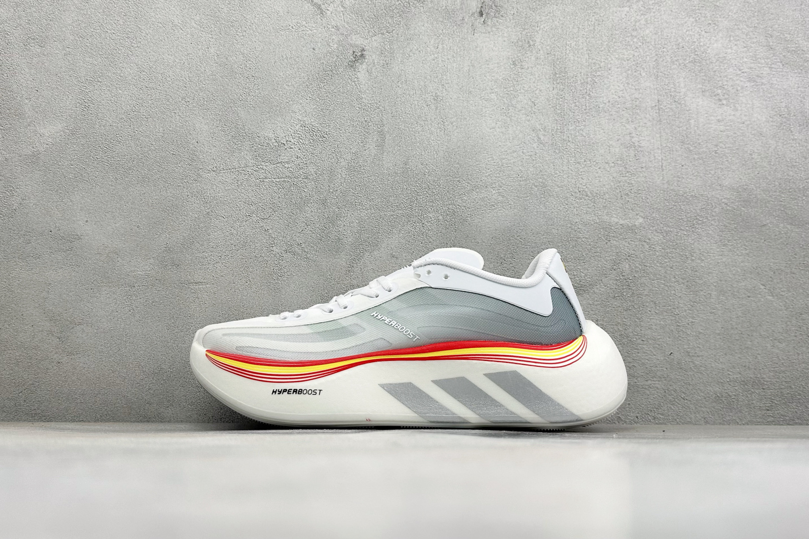 JF版Adidas HyperBoost Edge M 世界杯联名 阿迪爆米花透气缓震跑步鞋 货号：LC1129 尺码：