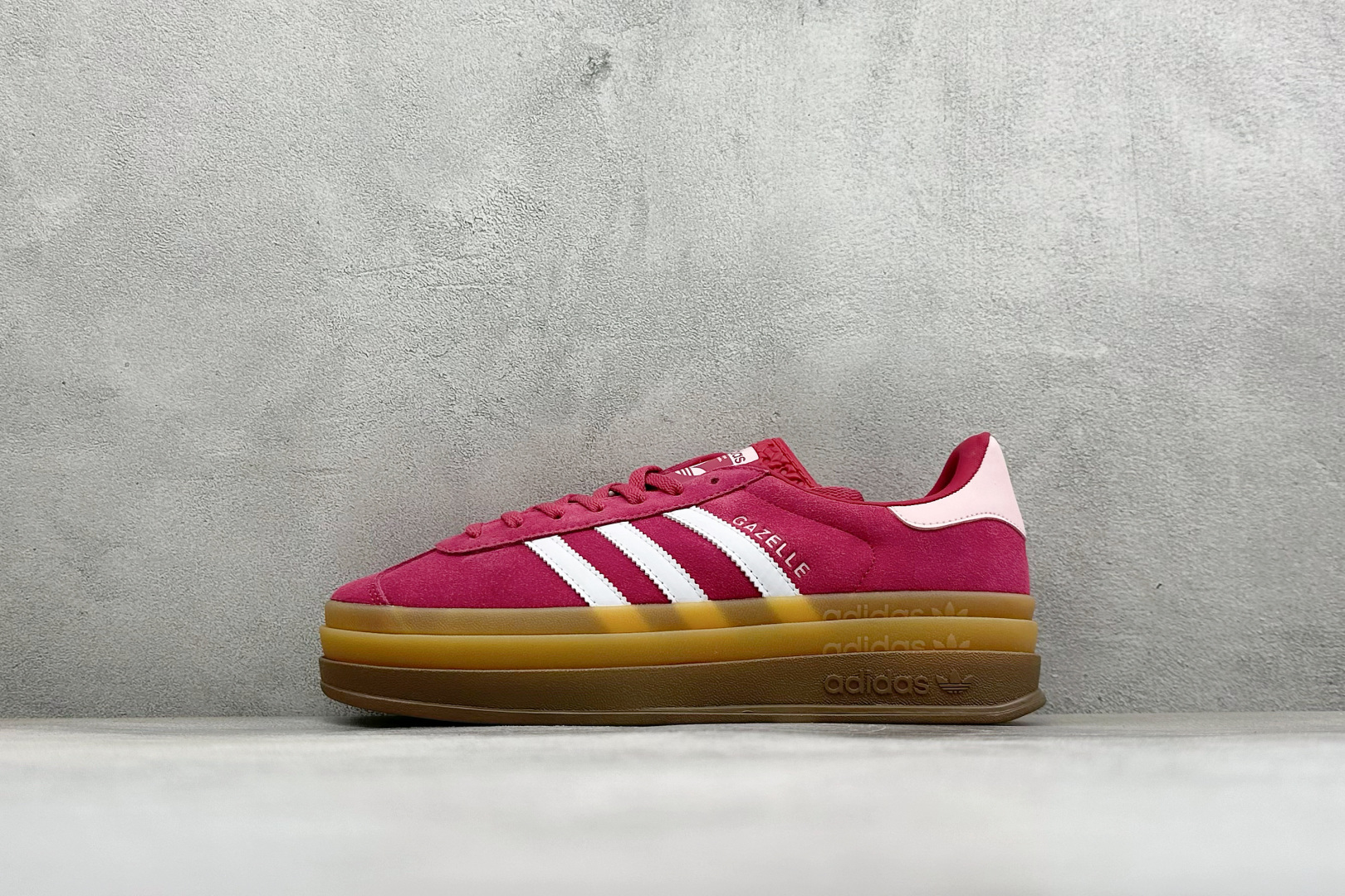 CS福利 Adidas Originals Gazelle Bold 三叶草厚底休闲防滑耐磨低帮板鞋 #原厂原数据版型 CS福利 Adidas Originals Gazelle Bold 三叶草厚底休闲防滑耐磨低帮板鞋 #原厂原数据版型